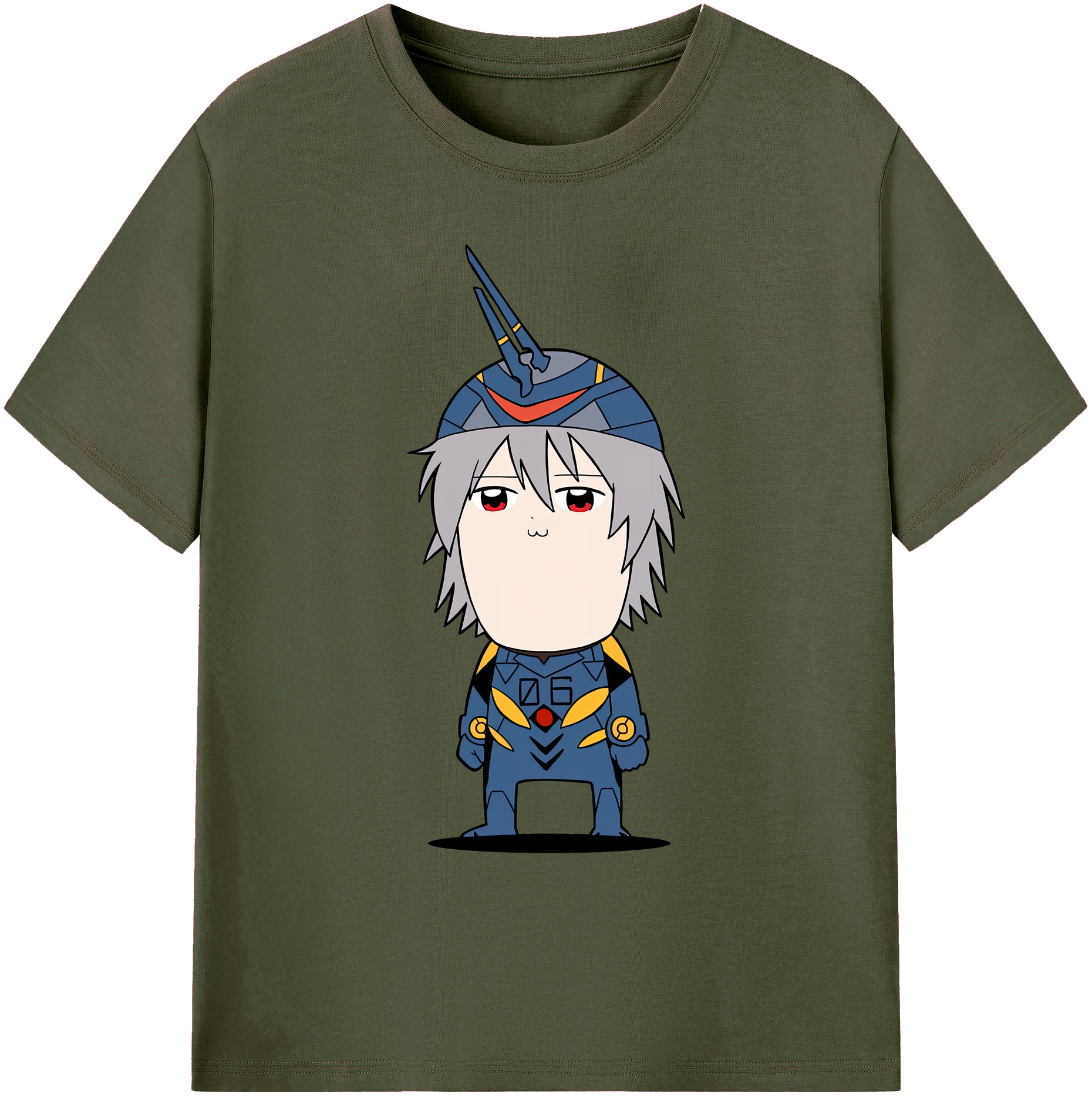 （画像用） EVA 新世紀エヴァンゲリオン 綿100％ メンズ半袖Tシャツ｜肌触りやわらか＆通気性